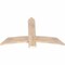 Ekena Millwork Bellingham Smooth Timber Gable Bracket, Douglas Fir, 48"W x 30"H x 1 1/2"D x 5 1/2"F, 15/12 Pitch GBW048X30X0206BEL00SDF - alternate 5